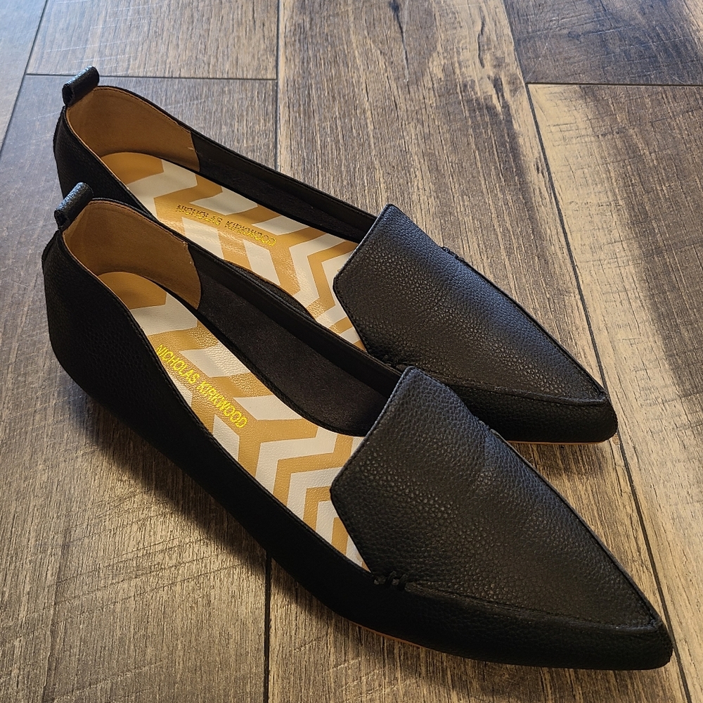 Nicholas Kirkwood Black Flat